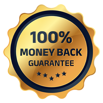 100% Money Back Guarantee