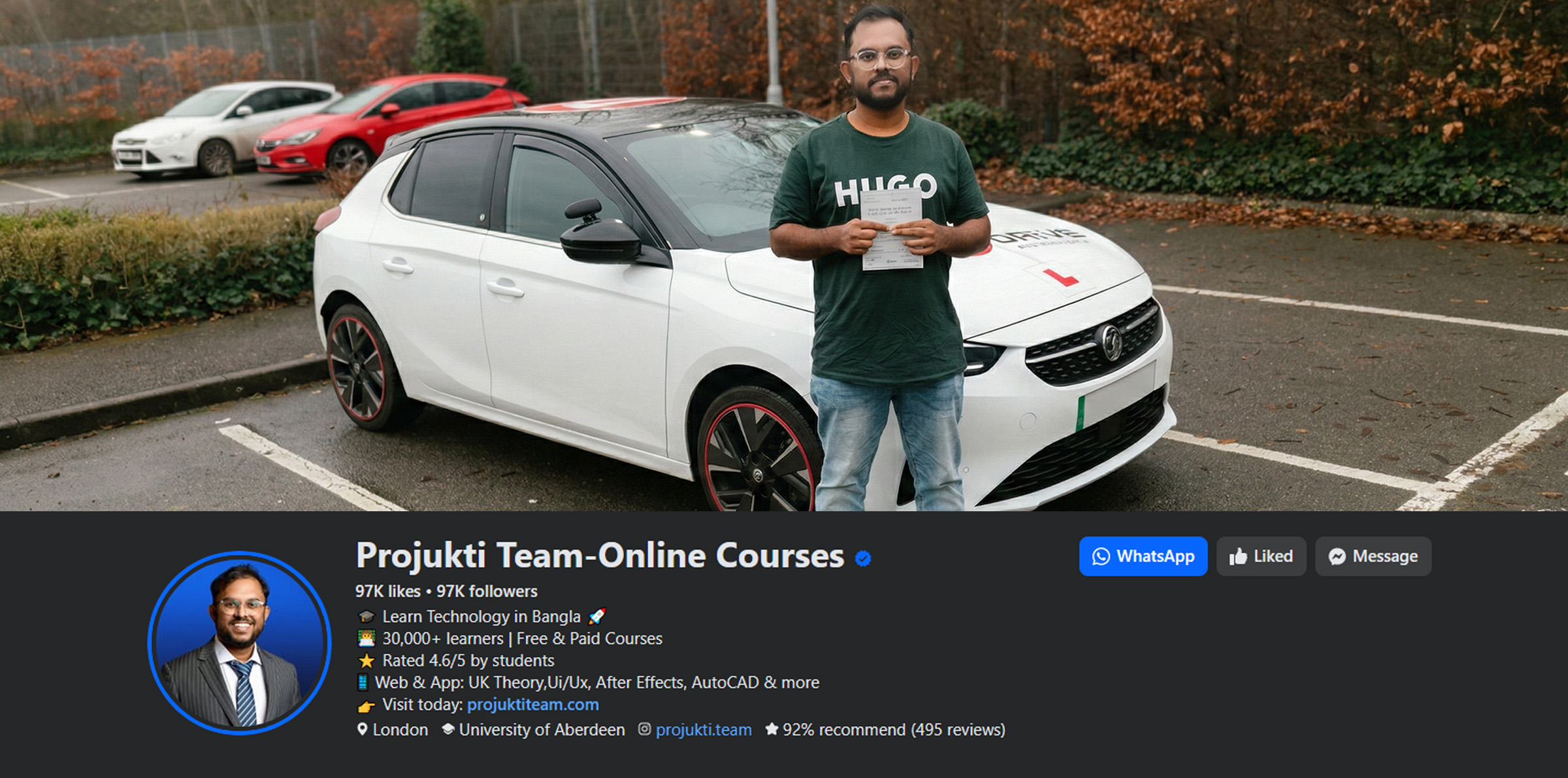 Facebook Page